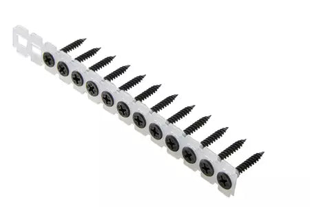 British Gypsum Collated Drywall Screws 25mm – Corrosion Resistant, Self-Tapping