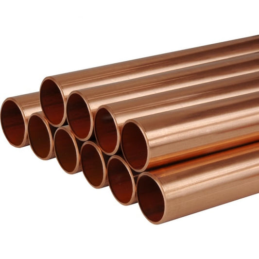 Premium Copper Pipe – Various Sizes (15mm, 22mm, 28mm) – Durable Plumbing Solution-10x bundles