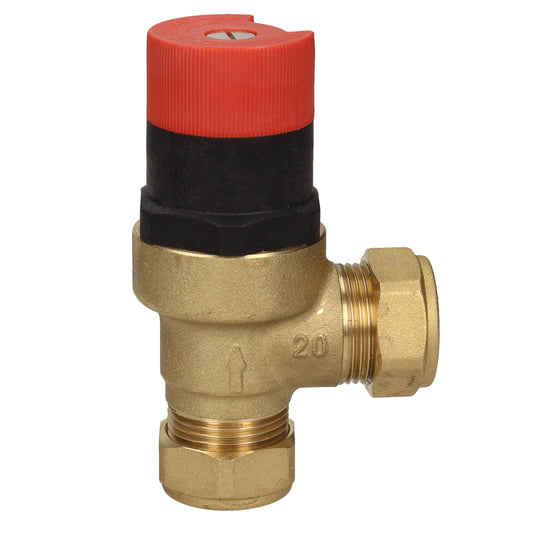 Honeywell Home 22mm Angled Automatic By-pass Valve DU145-3/4B